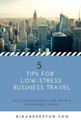 Low-Stress Business Travel